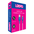 Loopd Micro USB to USB Cable 1.2m