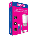 Loopd Wall Charger MFI Cable