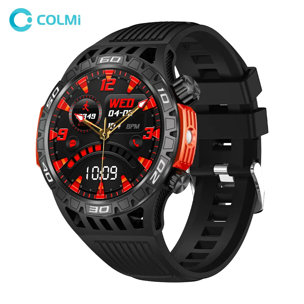 COLMI V71 Smart Watch 1.46'' Display Compass Flashlight SOS Outdoor