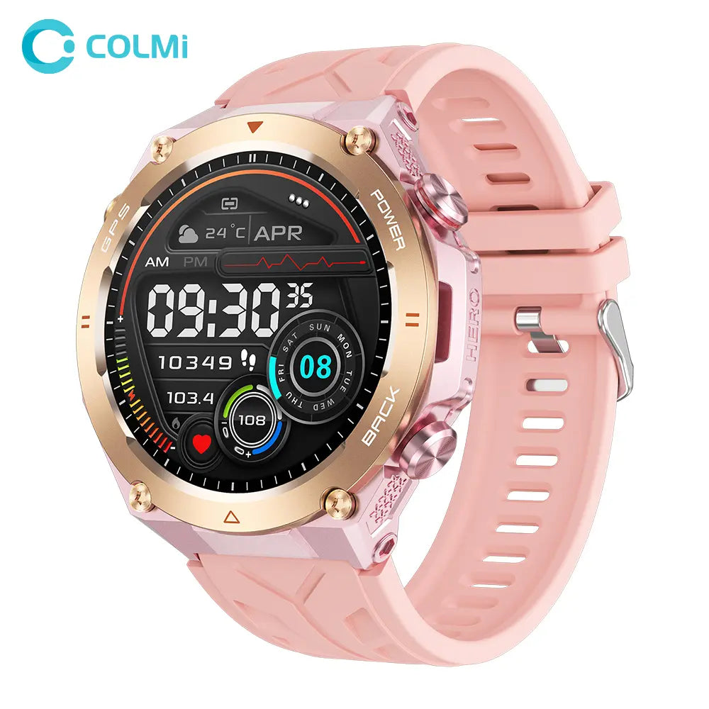 COLMI V75 GPS Smart Watch 1.45" Display Compass 650mAh Battery